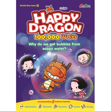 Happy Dragon #20 Why do we get bubbles from soapy water?
